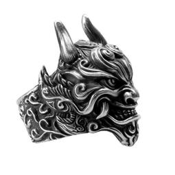 霸氣復古個性男女士戒指空托12*16純銀鑲嵌翡翠蜜蠟戒指托24-玲瓏心飾 歷史價格詳細信息