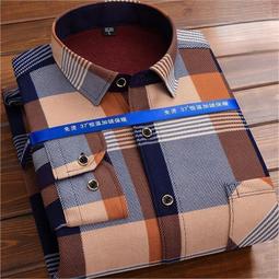 長袖襯衫刷毛襯衫加厚襯衫打底衫男保暖現貨秒發【55折】【雙倍加厚】秋冬男士刷毛襯衫男保暖襯衫加厚印花格子寸衣服男裝 歷史價格詳細信息