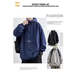 新品 [M-8XL]秋冬季刷毛加厚鯊魚印花男士連帽大學T 男韓版寬鬆潮流港風休閒外套 大尺碼長袖帽衫 素面大學-可開發票 歷史價格詳細信息