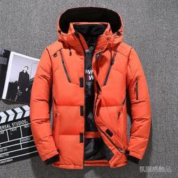 新品大鵝中長款連帽多口袋羽絨服男 極寒潮牌情加厚外套派克服-名流 歷史價格詳細信息