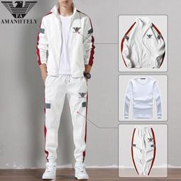 秋冬季運動套裝男新款韓版潮流休閑衣服男兩三件套 價格比較,價格查詢,歷史價格詳細信息