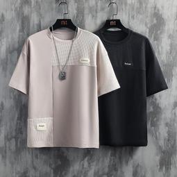 2024新款純棉短袖t恤男夏季寬松男士潮牌潮流青少年男款學生體恤【台灣公司免稅開發票】 歷史價格詳細信息