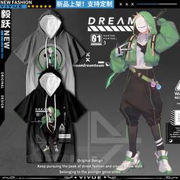 動漫dream短袖3D卡通印花cos上衣dream日系兒童百搭夏季童裝t恤潮#皇運 歷史價格詳細信息