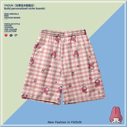 【皇運】卡通秋田柴犬DOGE單身狗短袖男寬松T恤夏季潮牌印花棉圓領ins衣服 歷史價格詳細信息