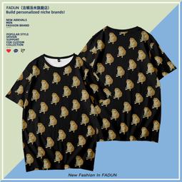 印花邪惡短袖天使與魔鬼文字純棉T恤男女裝通用上衣潮牌夏季學生#男裝 歷史價格詳細信息