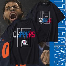 保羅·喬治配美女童裝短袖純棉T恤男女兒童親子裝籃球Paul George#男裝 歷史價格詳細信息