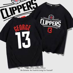 保羅·喬治配美女童裝短袖純棉T恤男女兒童親子裝籃球Paul George#男裝 歷史價格詳細信息