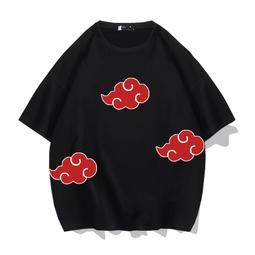 動漫卡通火影忍者T恤男短袖宇智波佐助純棉圓領半袖衣服韓版 大碼-時尚男裝 歷史價格詳細信息