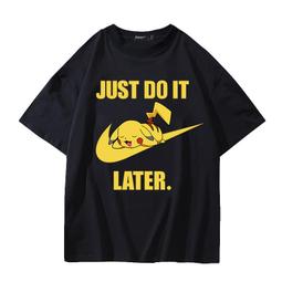 皮卡丘 短袖上衣 寶可夢 親子裝 大人 小孩 加大尺碼 神奇寶貝 親子裝 台灣製造 純棉 卡通印花 歷史價格詳細信息