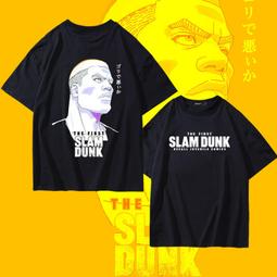 灌籃高手赤木剛憲短袖100%純棉T恤男女休閑寬松上衣動漫籃球潮流#男裝 價格比較,價格查詢,歷史價格詳細信息