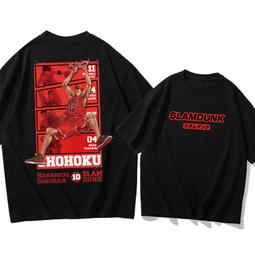 灌籃高手櫻木花道短袖t恤男女純棉宮城良田親子裝兒童裝短袖動漫#男裝 歷史價格詳細信息