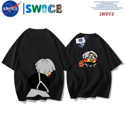 偶像練習生雞妳太美短袖蔡徐坤男女裝100%純棉T恤親子裝童裝休閑#男裝 歷史價格詳細信息