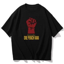 壹拳超人T恤男女親子裝兒童裝純棉短袖學生上衣動漫情侶壹擊男夏#男裝 歷史價格詳細信息