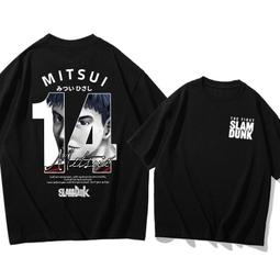 灌籃高手短袖t恤男女純棉半袖動漫籃球櫻木流川楓晴子青少年學生#男裝 歷史價格詳細信息