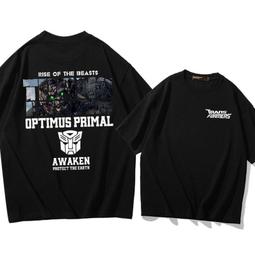 變形金剛擎天柱短袖t恤男女純棉上衣親子裝兒童裝短袖籃球衣夏裝#男裝 歷史價格詳細信息