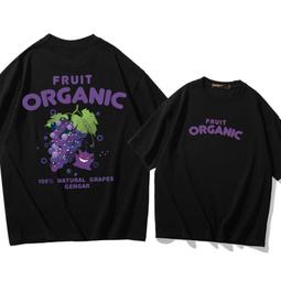 水果圖案青檸檬短袖t恤男女純棉上衣親子裝兒童裝短袖休閑半袖夏#男裝 歷史價格詳細信息