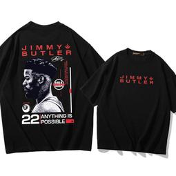 吉米巴特勒t恤男女純棉短袖籃球明星熱火隊22號寬松Butler訓練服#男裝 歷史價格詳細信息