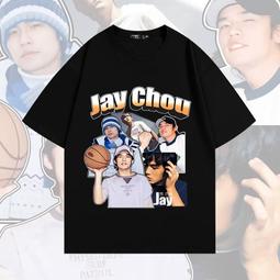 JAY周傑倫歌曲合集純棉短袖t恤男女通用休閑寬松上衣半袖夏季oh#男裝 歷史價格詳細信息