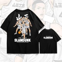 灌籃高手山王隊純棉短袖t恤男女通用款半袖休閑寬松卡通動漫oh#男裝 價格比較,價格查詢,歷史價格詳細信息