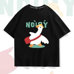 男士卡通印花純棉休閑2023年夏季新款短袖T恤圓領-靚仔男裝 歷史價格詳細信息