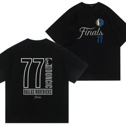 盧卡東契奇T恤男女純棉短袖獨行俠77號Don?i?籃球衣休閑上衣服#男裝 歷史價格詳細信息