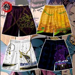 jojo的奇妙冒險聯名T恤吉良吉影殺手皇後動漫短袖承太郎周邊衣服#皇運 歷史價格詳細信息