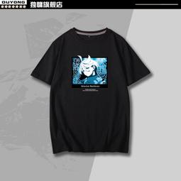 【皇運】魔女之旅短袖動漫男女同款寬松ins Tee 伊蕾娜動漫二次元周邊T恤 歷史價格詳細信息