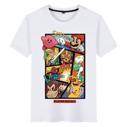 馬里奧兄弟短袖t恤男潮ins寬松兒童夏季超級瑪麗聯名速干透氣衣服#皇運 歷史價格詳細信息