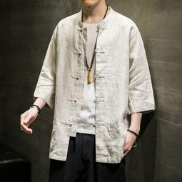 [免運]中國風男裝新中式九分褲民族風復古印花闊腿直筒褲大碼休閑褲男夏【金隆服裝】 歷史價格詳細信息