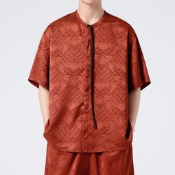 [免運]中國風男裝輕薄款冰絲八分褲夏季大碼寬松休閑七分褲闊腿直筒褲男#金隆男裝 歷史價格詳細信息