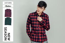 [青山AOYAMA]率性雅痞雙色直條紋長袖襯衫【H69113】條紋 襯衫 搭配 直條紋襯衫 歷史價格詳細信息