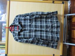 HANG TEN 男士黑灰格紋長袖襯衫 M號 100%棉 價格比較,價格查詢,歷史價格詳細信息