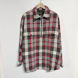 2 Polo Ralph Lauren Waffle Knit Shirts Mens Black and Red Long Sleeve Medium 歷史價格詳細信息
