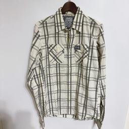 SUPERDRY 極度乾燥 口袋標 格紋 長袖襯衫 M號 價格比較,價格查詢,歷史價格詳細信息