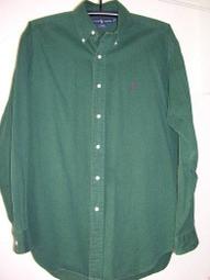 Ralph Lauren原廠純棉藍格紋長袖襯衫(二手) 歷史價格詳細信息