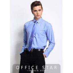 【96073】職業男女OFFICE ☆ STAR 藍條窄版長袖襯衫 XS-4L 歷史價格詳細信息
