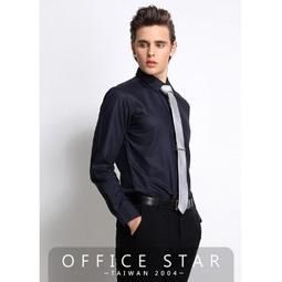 【96073】職業男女OFFICE ☆ STAR 藍條窄版長袖襯衫 XS-4L 歷史價格詳細信息