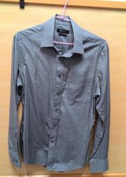 NET men   腰身裁縫白底小碎花釦領長袖襯衫   S號 歷史價格詳細信息