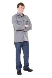 台灣製CVC長袖短袖天藍色日式工作服工作衫作業服耐磨六輕吸排特勤團體服物業中鋼多口袋筆插S腰帶大尺碼U-502制服團購網 歷史價格詳細信息