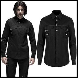 ＊MINI PUNK LOLO＊黑暗龐克視覺-黑闇之境.惡魔禁獵區狩魔人異質拼接個性龐克襯衫(SHT049)PUNK 歷史價格詳細信息