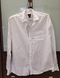 二手 H&amp;M easy iron/Slim fit 男生 長袖 藍色 襯衫 歷史價格詳細信息