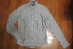 男生二手襯衫 灰藍色碎花 版型挺 休閒/正式皆可 歷史價格詳細信息