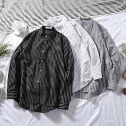 【町先生】3色現貨????韓國版型 棉麻素色襯衣 堅貨 立領七分袖寬鬆襯衫 亞麻素面男上衣 舒適超贊CP 文藝簡約清新男襯衫 歷史價格詳細信息