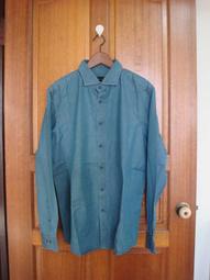 Massimo Dutti 深灰色牛仔布長袖襯杉 XL 歷史價格詳細信息