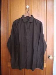 Massimo Dutti 深灰色牛仔布長袖襯杉 XL 歷史價格詳細信息