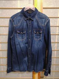 牛仔襯衫 S-4XL 大尺碼襯衫 長袖襯衫 丹寧牛仔襯衫 水洗牛仔衫 工裝襯衫 牛仔薄外套 貨到付款 歷史價格詳細信息