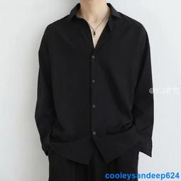 黑色垂感襯衫 男 長袖高級感襯衫 國風復古工裝外套 男裝 大碼襯衣 新中式襯衫外套 刺繡襯衫 男長袖襯衫 金屬扣唐裝 歷史價格詳細信息
