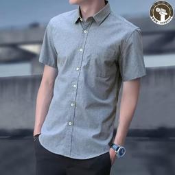 大尺碼襯衫短袖 素色襯衫 西裝襯衫 短袖襯衫 寬鬆oversize 襯衫 大尺碼男裝 男商務休閒多色百搭短袖襯衫大號男 歷史價格詳細信息