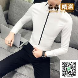 Ω依枝獨袖Ω【111】新款英倫時尚男士刺繡韓版修身個性長袖襯衫  [滿300出貨] 歷史價格詳細信息