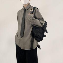 日系原創設計 褶皺款襯衫 學院風長袖襯衫 男士秋冬季 內搭襯衣 休閒外套 男 襯衫 男 上衣 價格比較,價格查詢,歷史價格詳細信息